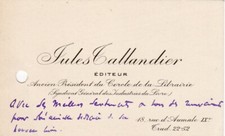 ✒ C.A Jules TALLANDIER