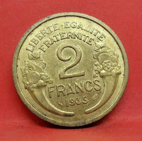 Pièce francs morlon 1935 - 2,