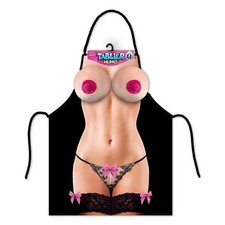 Tablier coquin Seins Peluche