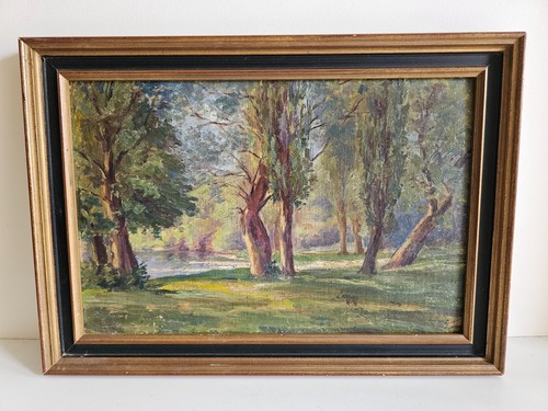 Tableau huile sur - huile, toile