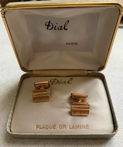 Ancienne paire boutons - de, de