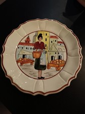 Assiette Décorative Ancienne Italie 