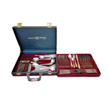 Ménagère Solingen Acier Inoxydable Et Dorures 24 carats-Modèle Toscane 67pièces