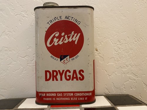 Vintage empty can christy - of,