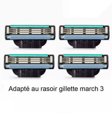 Recharge de lame pour rasoir mach 3 GILETTE lot de 4