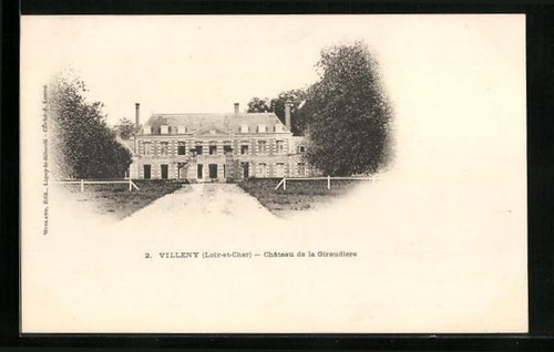 Cpa villeny chateau la - villeny,,