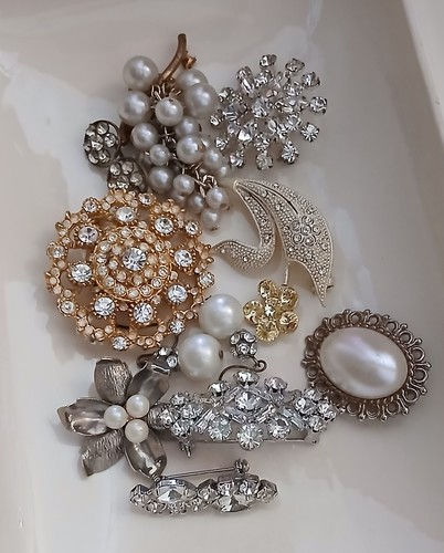 Lot bijoux vintage - 10,