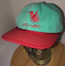 Vintage WILD WING 80s USA Hat