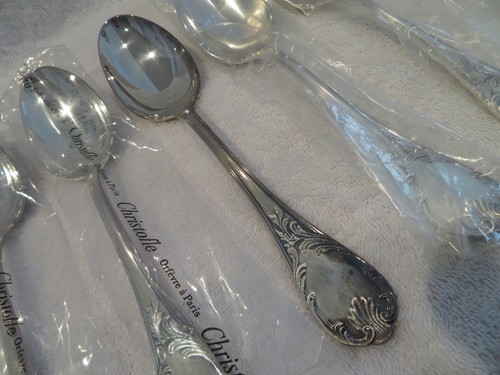 French silver plated soup - silver-plated, 6