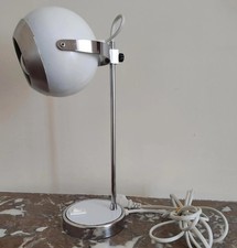 Lampe vintage eyeball blanche - vintage,
