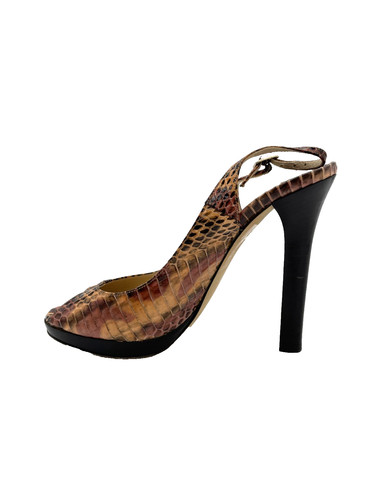 Jimmy choo brown snake skin - brown,