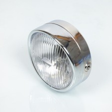 Phare avant rond chromé Guia