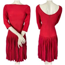 Robe Alaïa Couleur Framboise