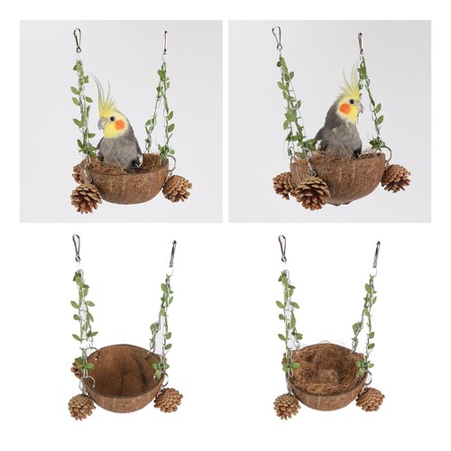 Nid oiseau suspendu cage - d'oiseau, suspendu,