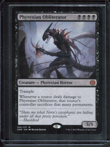 Magic mtg phyrexia all will - all,