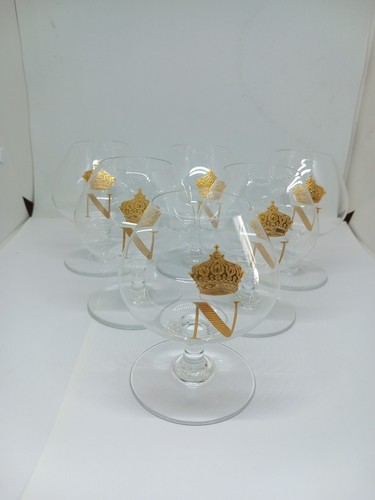 Six verres cristal - verres, signés