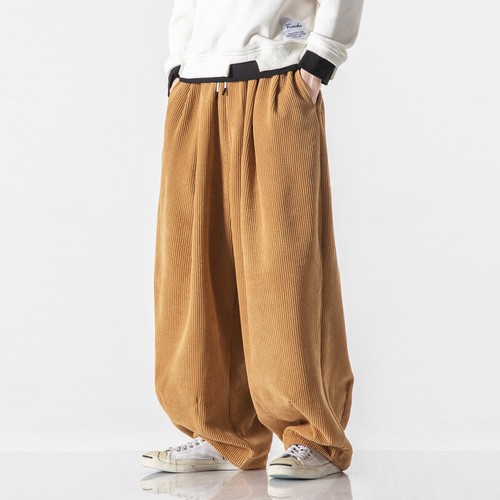 Hommes velours sarouel baggy - hommes,