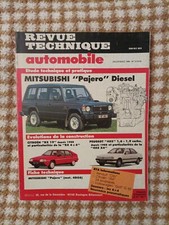 Revue technique Mitsubishi Pajero 2.4 2.5 TD Turbo Diesel 4 D 55 56 Depuis 1983