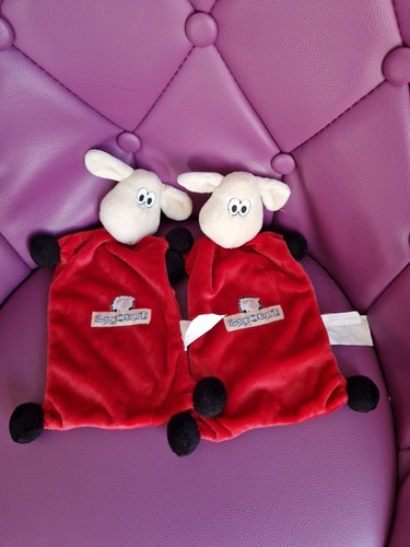 Lot doudous plat - 2, mouton