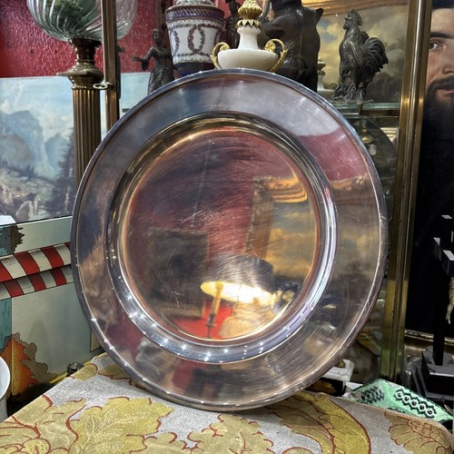 Ancien plat plateau metal - ancien,