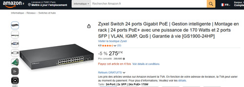 Switch zyxel ports poe - zyxel,