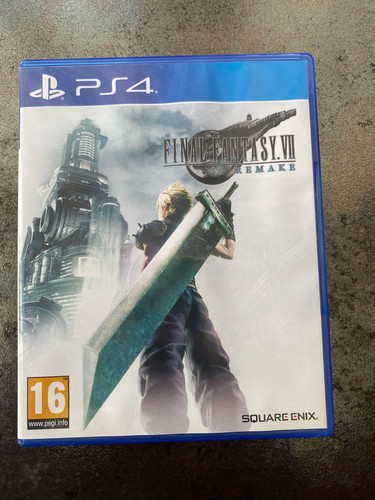 Jeu ps4 final fantasy vii - ps4, "