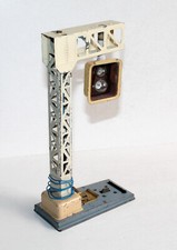 JEP O 1/48 SIGNAL LUMINEUX AUTOMATIQUE SUR POTENCE, VOIE FERROVIAIRE ELECTRIFIÉ