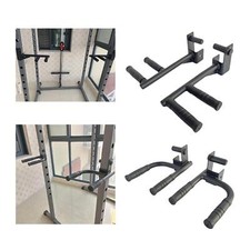 2x Dip Bar exercice pour Squat & Power Racks supports de support d'haltères