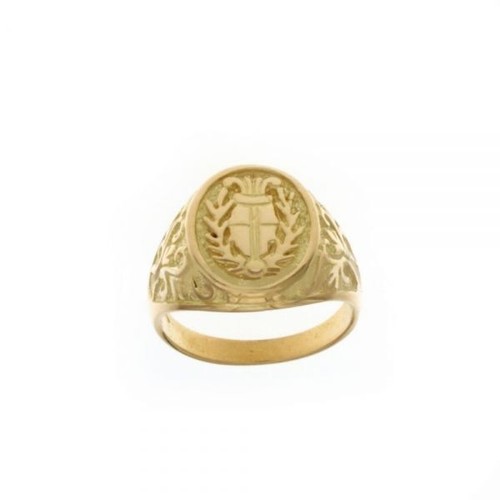 Bague jaune 18 kt - bague,
