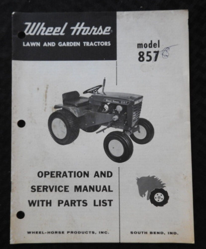1967 wheel horse modèle - 1967,