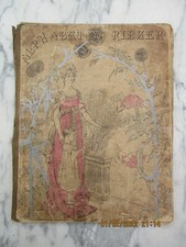 Rare livre illustré Alphabet
