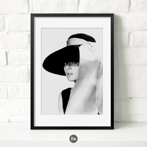 Toile tableaux audrey hepburn - tableaux,