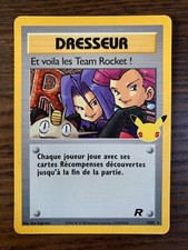 Carte Pokémon Et Voilà les Team Rocket 15/82 Célébrations 25e Anniversaire NEUF