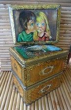 lot 3 ancienne boite en métal