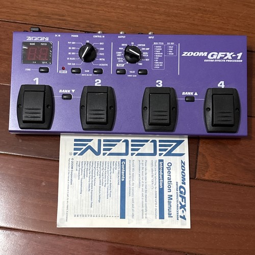 Zoom gfx guitar - zoom, effects