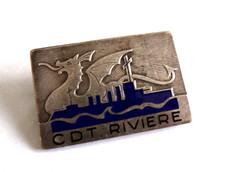 INSIGNE MILITAIRE MARINE AVISO