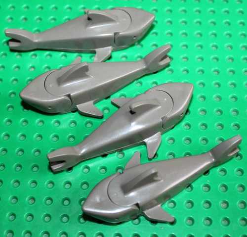 Lot requins lego - 4, dark