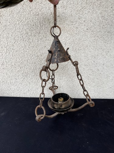 Suspension rustique fer - rustique, en