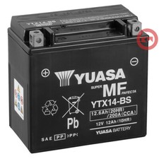 Batterie moto yuasa ytx14 - batterie,