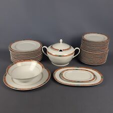 Service De Porcelaine Righini Art Assiettes Plateaux Saladier Soupière Vintage