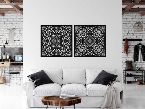 Panneau décoration ajourée - panneau,