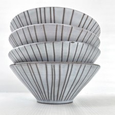 SUITE DE 4 BOLS VINTAGE 1950