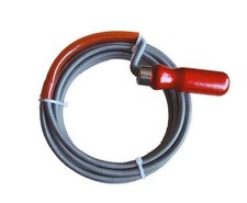 Furet déboucheur canalisation tuyauterie 3 mètres ° 6 mm embout crampon PRCI