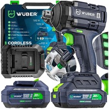 Clé à Chocs Sans Fil Brushless Wuber 1000 Nm – Kit 20V 4Ah + Valise – Système Sh
