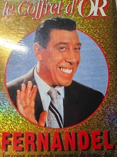 RARE COFFRET D'OR FERNANDEL 2 K7 VIDEOS sous blister