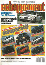 ECHAPPEMENT N°237 POLO G40 / 309 GTI GROUPE A / AX SPORT / UNO TUR. IE / 205 RAL