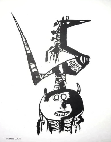 Wifredo lam animaux - wifredo, :