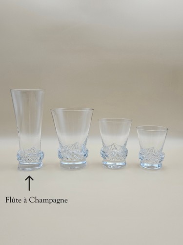 Daum flûte champagne en - daum, 1