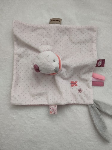 Doudou souris plat nattou - souris,