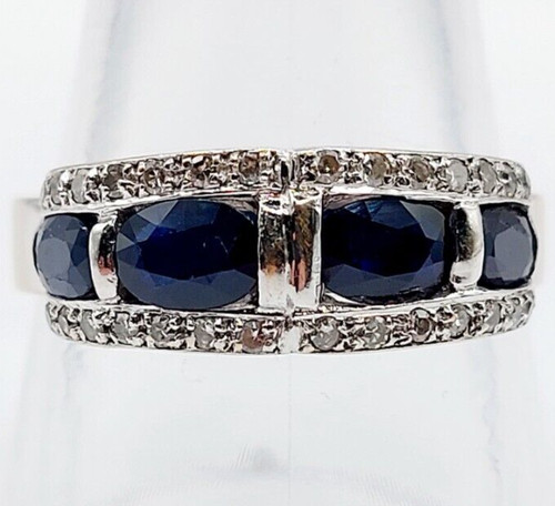 Bague jarretière blanc - jarretière, 18k